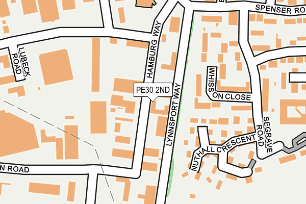 PE30 2ND map - OS OpenMap – Local (Ordnance Survey)