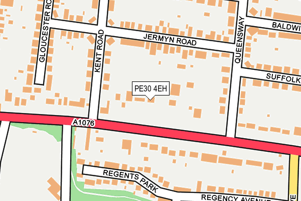 PE30 4EH map - OS OpenMap – Local (Ordnance Survey)