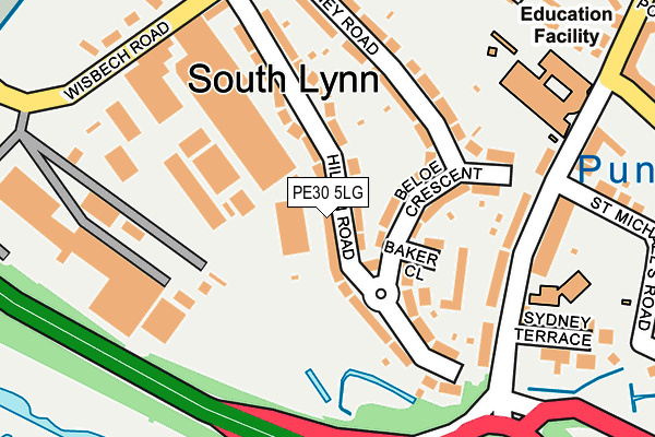 Map of GWJMEDIA LTD at local scale