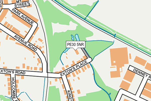 PE30 5NR map - OS OpenMap – Local (Ordnance Survey)