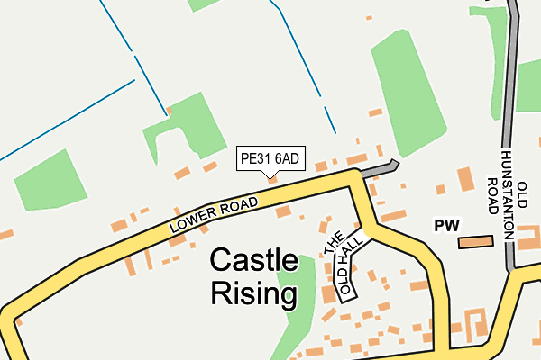 PE31 6AD map - OS OpenMap – Local (Ordnance Survey)