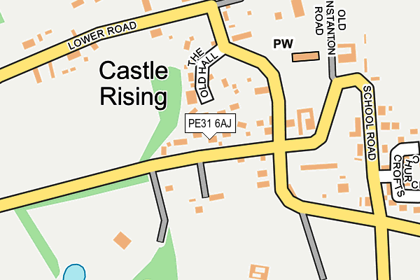 PE31 6AJ map - OS OpenMap – Local (Ordnance Survey)
