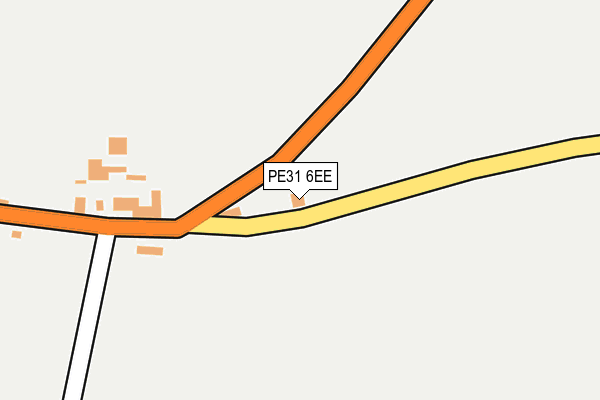 PE31 6EE map - OS OpenMap – Local (Ordnance Survey)