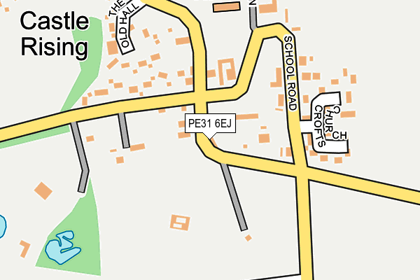 PE31 6EJ map - OS OpenMap – Local (Ordnance Survey)