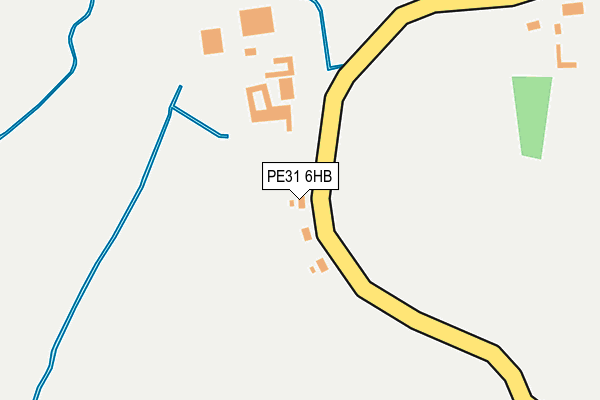 PE31 6HB map - OS OpenMap – Local (Ordnance Survey)