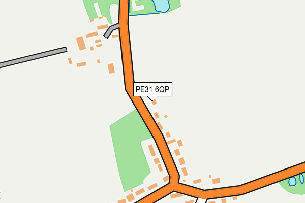 PE31 6QP map - OS OpenMap – Local (Ordnance Survey)