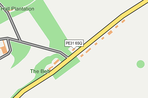 PE31 6SQ map - OS OpenMap – Local (Ordnance Survey)