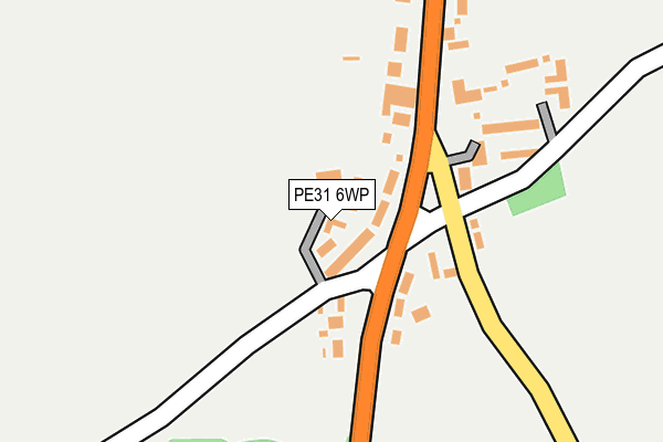 PE31 6WP map - OS OpenMap – Local (Ordnance Survey)