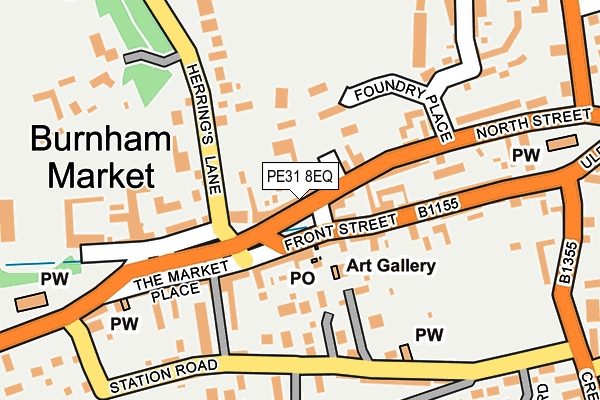 PE31 8EQ map - OS OpenMap – Local (Ordnance Survey)