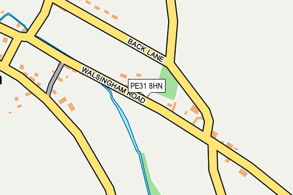 PE31 8HN map - OS OpenMap – Local (Ordnance Survey)