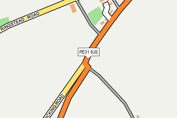 PE31 8JS map - OS OpenMap – Local (Ordnance Survey)