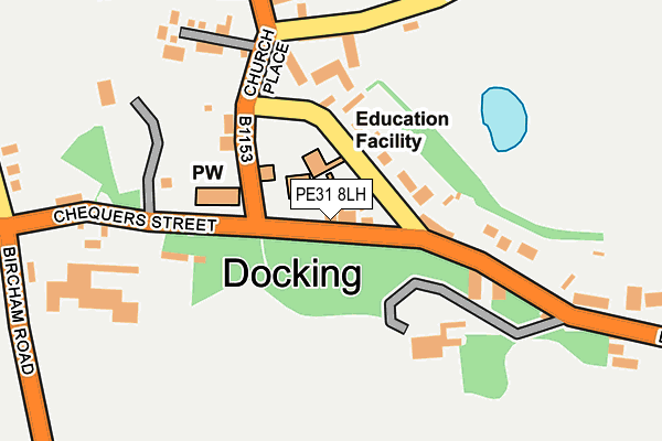 PE31 8LH map - OS OpenMap – Local (Ordnance Survey)