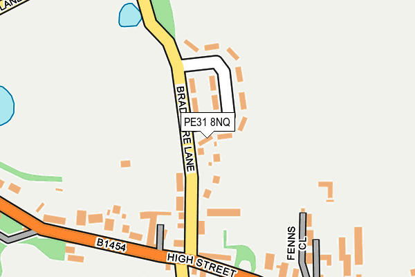 PE31 8NQ map - OS OpenMap – Local (Ordnance Survey)