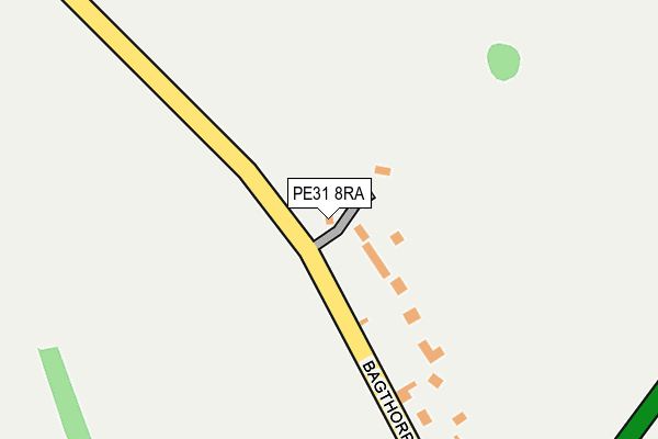 PE31 8RA map - OS OpenMap – Local (Ordnance Survey)