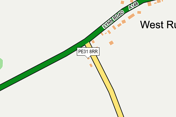 PE31 8RR map - OS OpenMap – Local (Ordnance Survey)