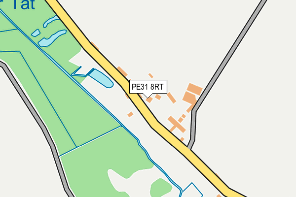 PE31 8RT map - OS OpenMap – Local (Ordnance Survey)