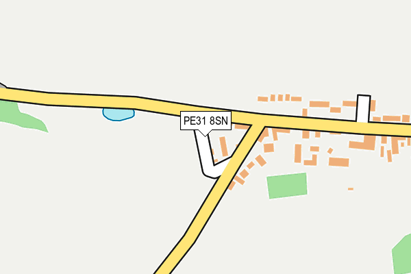 PE31 8SN map - OS OpenMap – Local (Ordnance Survey)