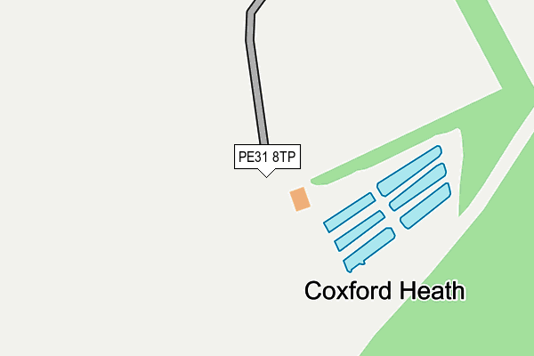 PE31 8TP map - OS OpenMap – Local (Ordnance Survey)