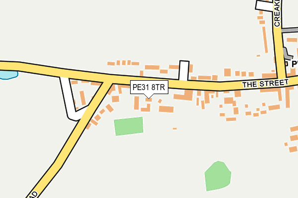 PE31 8TR map - OS OpenMap – Local (Ordnance Survey)