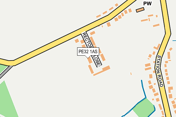 PE32 1AS map - OS OpenMap – Local (Ordnance Survey)