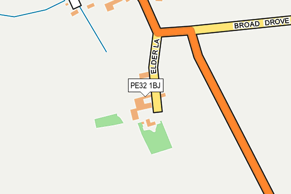 PE32 1BJ map - OS OpenMap – Local (Ordnance Survey)