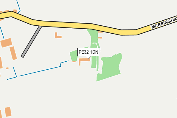 PE32 1DN map - OS OpenMap – Local (Ordnance Survey)