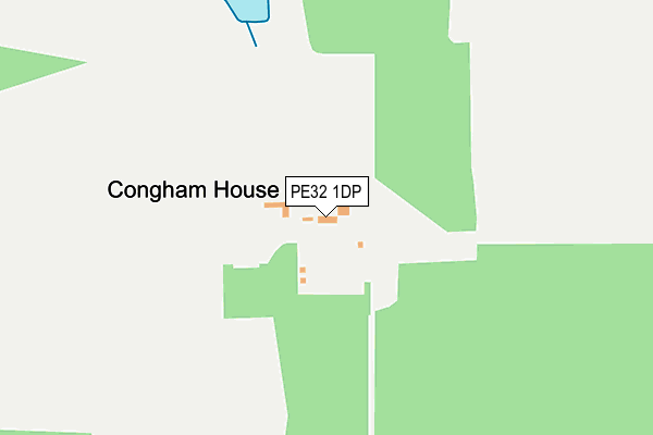 PE32 1DP map - OS OpenMap – Local (Ordnance Survey)