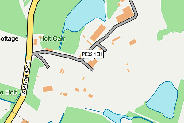 PE32 1EH map - OS OpenMap – Local (Ordnance Survey)