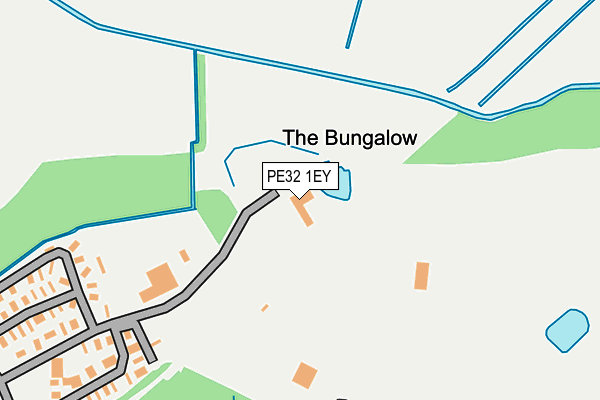 PE32 1EY map - OS OpenMap – Local (Ordnance Survey)