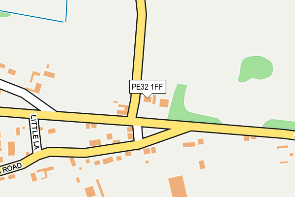 PE32 1FF map - OS OpenMap – Local (Ordnance Survey)