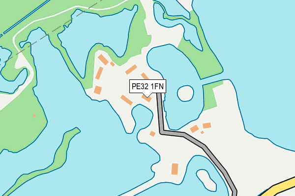 PE32 1FN map - OS OpenMap – Local (Ordnance Survey)