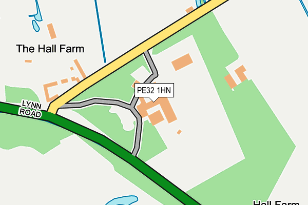 PE32 1HN map - OS OpenMap – Local (Ordnance Survey)