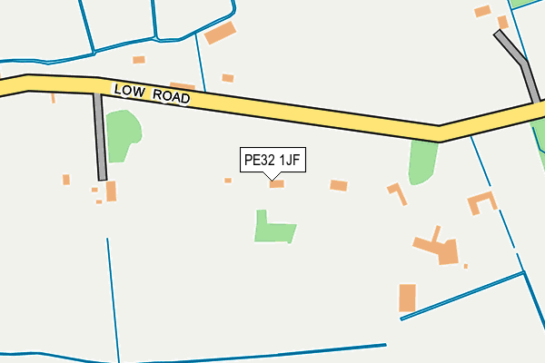 PE32 1JF map - OS OpenMap – Local (Ordnance Survey)