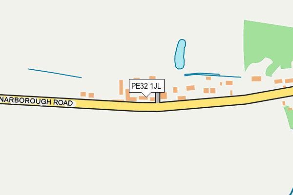 PE32 1JL map - OS OpenMap – Local (Ordnance Survey)