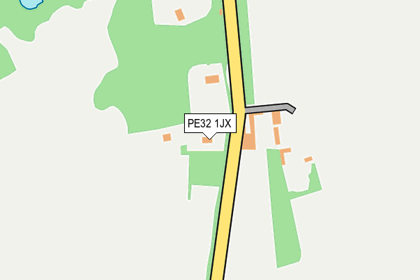 PE32 1JX map - OS OpenMap – Local (Ordnance Survey)