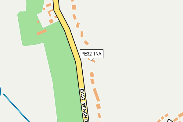 PE32 1NA map - OS OpenMap – Local (Ordnance Survey)