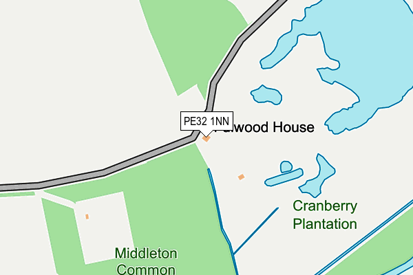 PE32 1NN map - OS OpenMap – Local (Ordnance Survey)