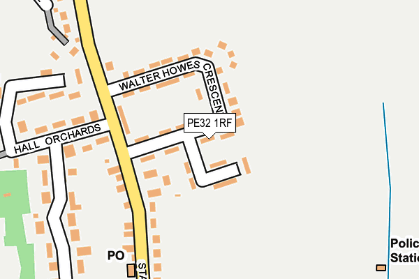 PE32 1RF map - OS OpenMap – Local (Ordnance Survey)