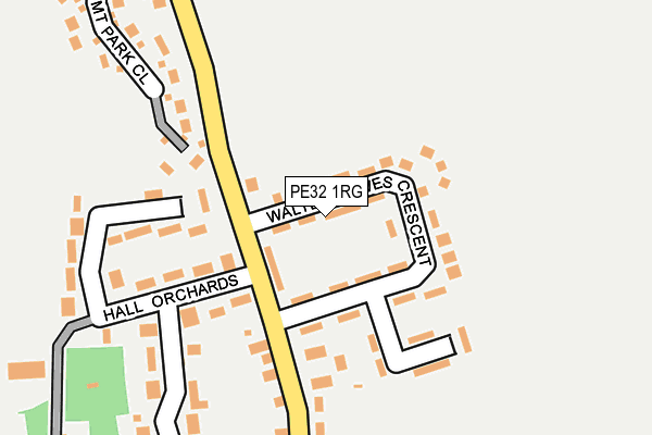 PE32 1RG map - OS OpenMap – Local (Ordnance Survey)