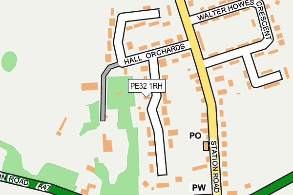 Map of LOUIE'S HAND CAR WASH LTD at local scale