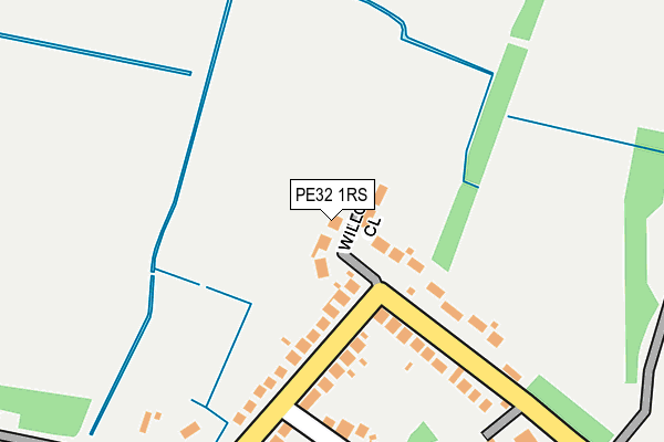 PE32 1RS map - OS OpenMap – Local (Ordnance Survey)