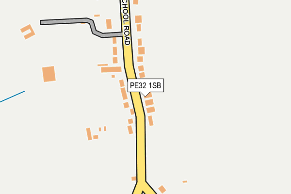 PE32 1SB map - OS OpenMap – Local (Ordnance Survey)