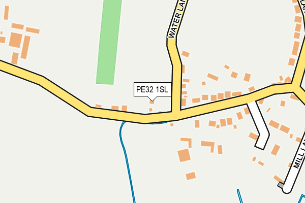 PE32 1SL map - OS OpenMap – Local (Ordnance Survey)