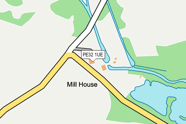PE32 1UE map - OS OpenMap – Local (Ordnance Survey)