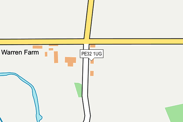 PE32 1UG map - OS OpenMap – Local (Ordnance Survey)