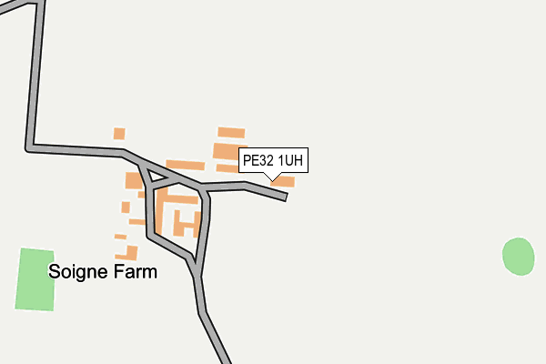 PE32 1UH map - OS OpenMap – Local (Ordnance Survey)