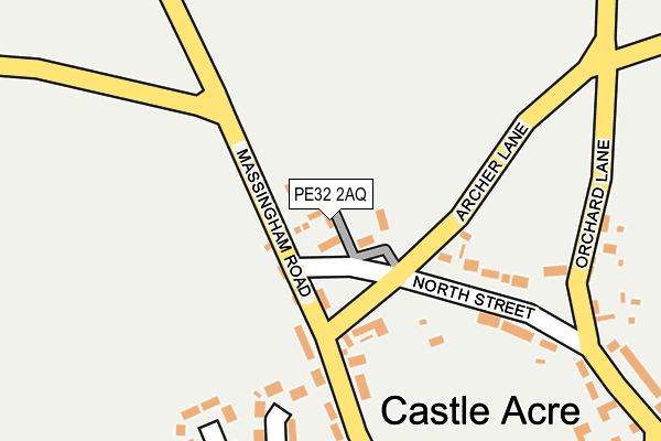 PE32 2AQ map - OS OpenMap – Local (Ordnance Survey)