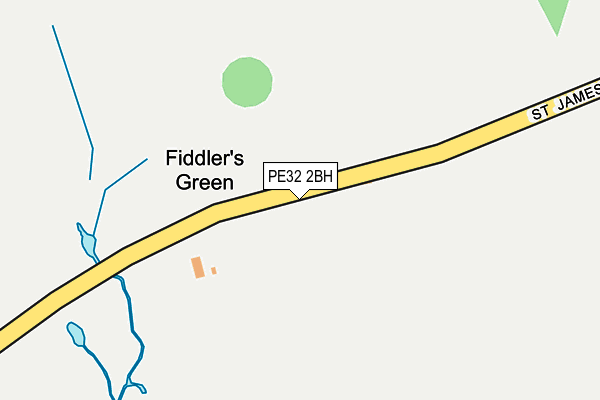 PE32 2BH map - OS OpenMap – Local (Ordnance Survey)