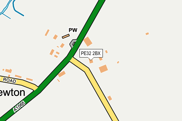 PE32 2BX map - OS OpenMap – Local (Ordnance Survey)