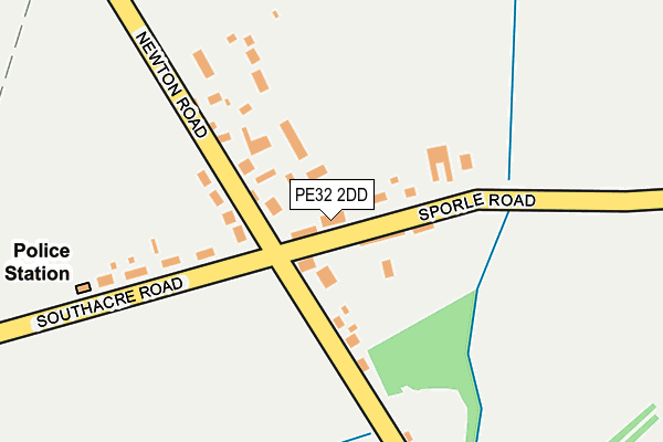 PE32 2DD map - OS OpenMap – Local (Ordnance Survey)